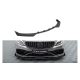 Splitter Mercedes-Benz C W205 C63 Facelift Front Pro + flaps Black-Red