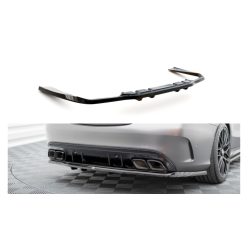   Maxton Design Hátsó Központi Diffúzor Mercedes-Benz C W205 Facelift 63 AMG Kupé