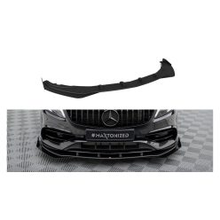   Maxton Design Első Toldat / Splitter Mercedes-Benz A W176 Facelift AMG Line (2015–2018) – Fekete-Piros