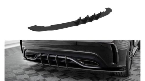 Maxton Design Hátsó Diffúzor Mercedes-Benz A W176 Facelift AMG Line (2015–2018) – Fekete