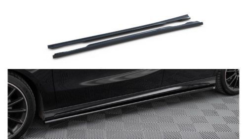 Maxton Design Küszöbtoldat Mercedes-Benz A W176 Facelift AMG Line (2015–2018)