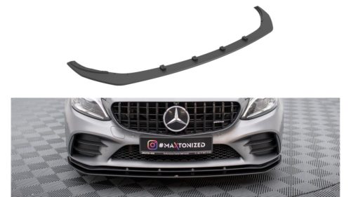 Splitter Mercedes-Benz C C205 C43 Facelift Front Pro Black-Red