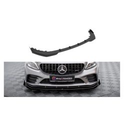   Splitter Mercedes-Benz C C205 C43 Facelift Front Pro + flaps Black