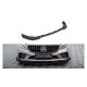 Splitter Mercedes-Benz C C205 C43 Facelift Front Pro + flaps Black