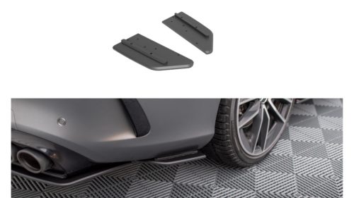 Splitter Mercedes-Benz C C205 C43 Facelift Rear Side Street Pro Black