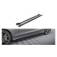 Diffuser Mercedes-Benz C C205 C43 Facelift Side Skirts Street Pro Black-Red + Gloss Flaps