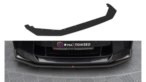 Splitter Nissan GTR R35 Facelift Front Pro Black-Red