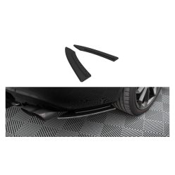 Splitter Audi A5 8T S-Line Rear Side Street Pro Black-Red