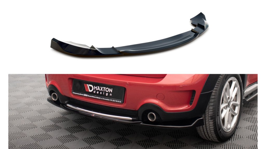 Splitter Mini Cooper Countryman R60 Facelift Rear Central