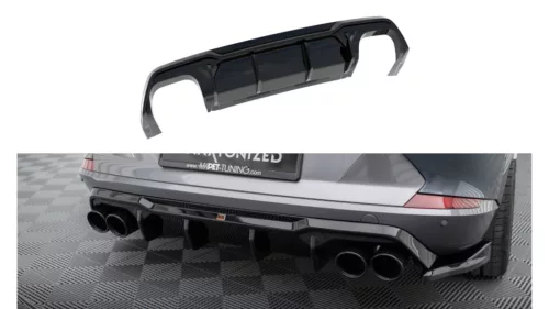 Maxton Design Hátsó Kötény / Diffúzor Cupra Formentor VZ (2020–) – Fényes Fekete