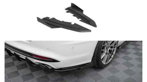 Splitter Ford Mondeo V Facelift Fusion II Facelift Rear Side Street Pro Black + Gloss Flaps