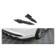Splitter Ford Mondeo V Facelift Fusion II Facelift Rear Side Street Pro Black-Red + Gloss Flaps