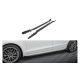 Diffuser Ford Mondeo V Facelift Fusion II Facelift Side Skirts Street Pro Black + Gloss Flaps