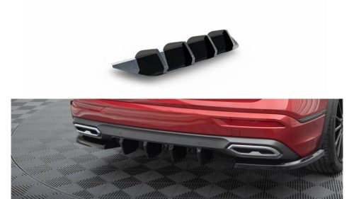 Diffuser Seat Tarraco FR I Rear Valance Gloss Black