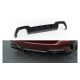 Diffuser BMW 3 G20 G21 M-Pack Rear Valance Fits car with towbar Gloss Black