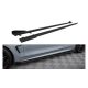 Diffuser BMW 4 F32 F36 F33 M-Pack Side Skirts Street Pro Black-Red + Gloss Flaps