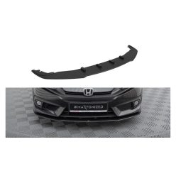 Splitter Honda Civic X Front Pro Black-Red