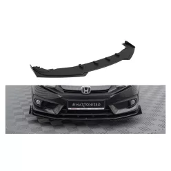   Maxton Design Első Toldat / Splitter Honda Civic Mk10 (2017–2023) – Fényes Fekete