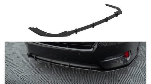 Diffuser Honda Civic X Rear Street Pro Black-Red