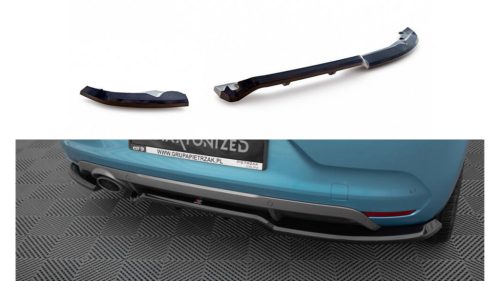 Splitter Renault Clio R.S. Line V Rear Central with Diffuser
