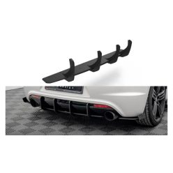 Diffuser Volkswagen Scirocco III R Rear Street Pro Black