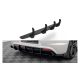 Diffuser Volkswagen Scirocco III R Rear Street Pro Black-Red