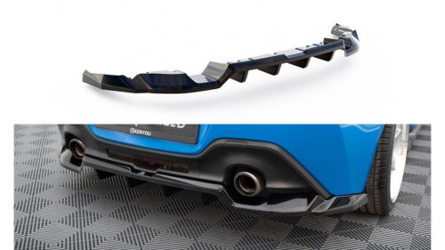 Splitter Toyota GR86 Rear Central with Diffuser v.1