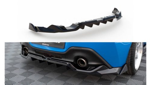 Splitter Toyota GR86 Rear Central with Diffuser v.3