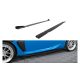 Diffuser Toyota GR86 Side Skirts Street Pro v.1 Black + Gloss Flaps