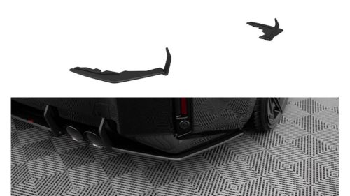Splitter BMW 2 G87 M-Pack Rear Side Street Pro v.1 Black