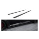 Diffuser BMW 2 G87 M-Pack Side Skirts Street Pro v.1 Black-Red