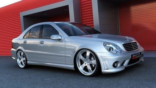 Diffuser Mercedes-Benz C W203 Side Skirts AMG 204 Look