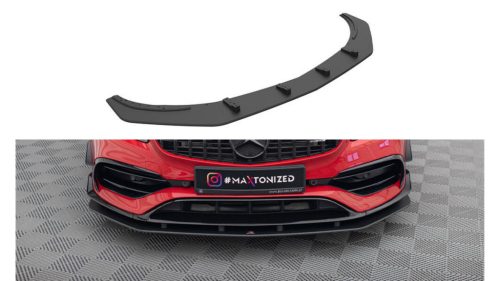 Splitter Mercedes-Benz A W176 Facelift Front Pro Black-Red