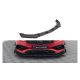 Splitter Mercedes-Benz A W176 Facelift Front Pro + flaps Black