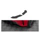 Splitter Mercedes-Benz A W176 Facelift Rear Side Street Pro Black-Red