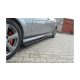 Diffuser Mercedes-Benz C W204 S204 Side Skirts Gloss Black