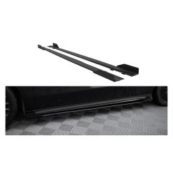   Maxton Design Küszöbtoldat Mercedes-Benz A W177 A35 Facelift (2023–) – Fényes Fekete