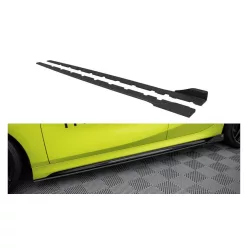   Maxton Design Küszöbtoldat BMW 1 F40 M-Pack (2019–) – Fényes Fekete