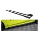 Diffuser BMW 1 F40 M-Pack Side Skirts Street Pro Black-Red + Gloss Flaps