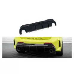   Maxton Design Hátsó Kötény / Diffúzor BMW 1 F40 M-Pack (2019–) – Fényes Fekete