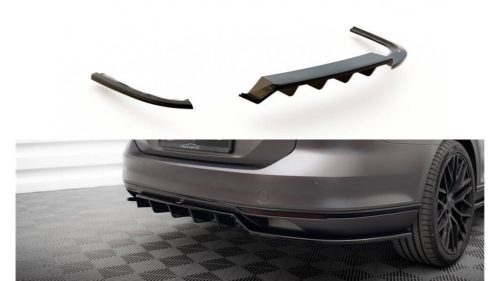 Splitter Volkswagen Passat B8 R-Line Rear Central with Diffuser