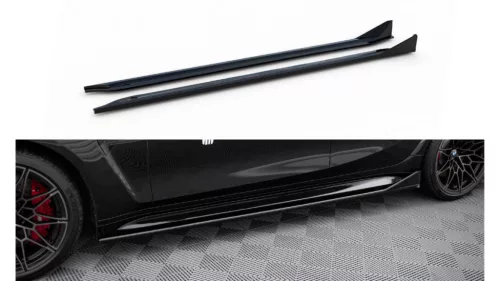 Maxton Design Küszöbtoldat BMW 3 G80 M-Pack (2021–)