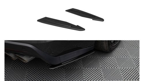 Splitter Ford Mustang VI GT Rear Side Street Pro Black