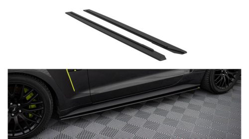 Diffuser Ford Mustang VI GT Side Skirts Street Pro Black