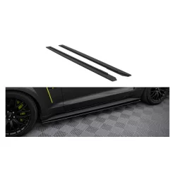   Maxton Design Küszöbtoldat Ford Mustang Mk6 GT (2015–) – Fekete-Piros