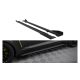 Diffuser Ford Mustang VI GT Side Skirts Street Pro Black-Red + Gloss Flaps