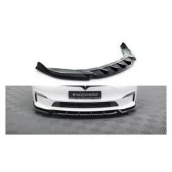   Maxton Design Első Toldat / Splitter Tesla Model S Plaid Facelift (2021–)