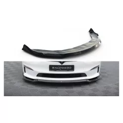   Maxton Design Első Toldat / Splitter Tesla Model S Plaid Facelift (2021–)