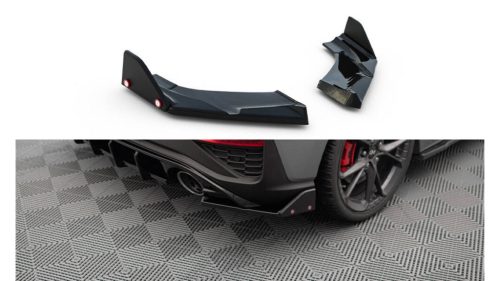 Splitter Hyundai I30 III Facelift N Rear Side v.4 + Flaps