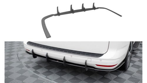 Diffuser Volkswagen Caddy Maxi V Rear Street Pro Black